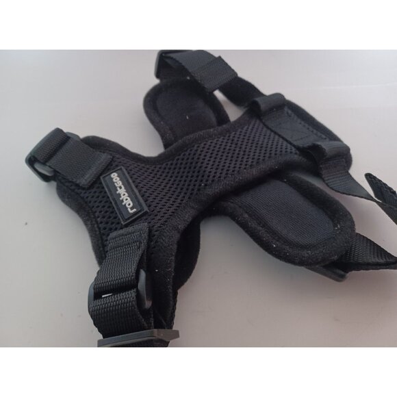 rabbitgoo Escape Proof Dog Harness Reflective Adjustable Vest Black -XS - Picture 9 of 16